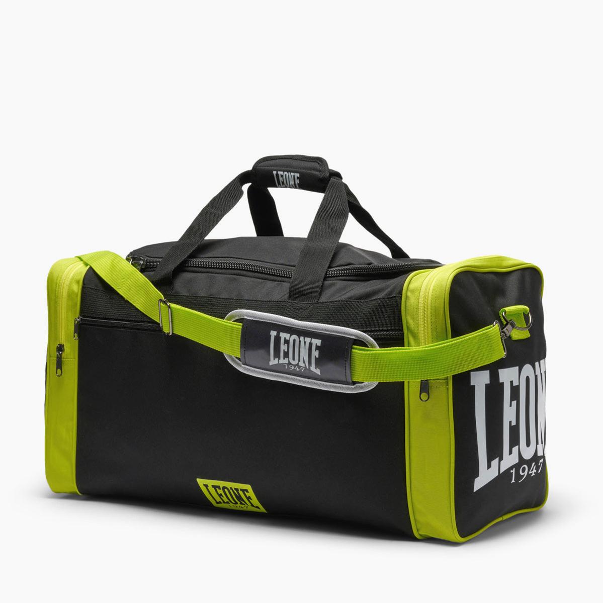 Sporttasche Leone Farbe Block AC956 Schwarz 