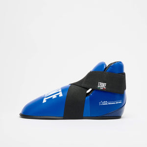 Fußschützer Leone WAKO CL167 Blau-Combat Arena