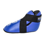 Fußschützer Punkt Fighting Masters WAKO Blau 