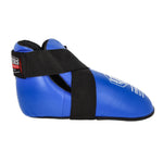 Fußschützer Punkt Fighting Masters WAKO Blau 