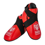 Fußschützer Point Fighting Masters WAKO Rot 