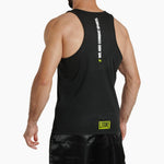 Tanktop Leone Color Block AB236 Schwarz-Combat Arena
