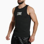 Tanktop Leone Color Block AB236 Schwarz-Combat Arena
