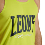 Tanktop Leone Logo ABX118 Limettengrün 