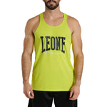 Tanktop Leone Logo ABX118 Limettengrün 