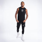 Tanktop Boxraw HRDR FSTR SMTR Schwarz 