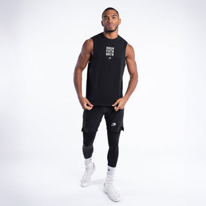 Tanktop Boxraw HRDR FSTR SMTR Schwarz