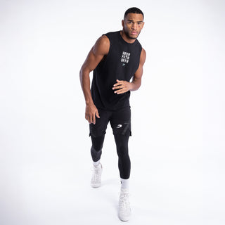 Tanktop Boxraw HRDR FSTR SMTR Schwarz 