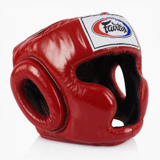 Kopfschutz Fairtex Vollständige Abdeckung HG3 Rot 