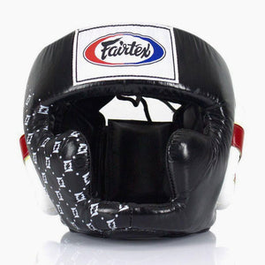 Kopfschutz Fairtex Super Sparring HG10 Schwarz 