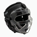 Casco SAP Combat WAKO Nero con visiera-Combat Arena