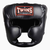 Kopfschutz Twins Special HGL3 Schwarz Vollgesichtshelm 