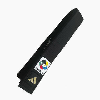 Gürtel Adidas Kata WKF Schwarz 