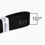 Gürtel schwarze Arawaza Satin 44 mm 