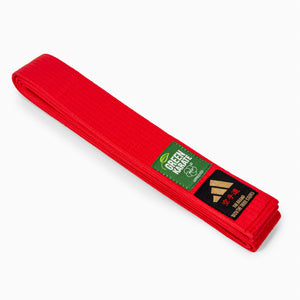 Gürtel Adidas Elite WKF Rot mit Kanji 
