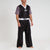 Semi-Contact-Anzug Point Fighting WAKO Leone AB991 Schwarz 