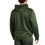 Sweatshirt Leone Logo mit Kapuze ABX119 Grün 