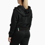 Damen Sweatshirt Leone DNA mit Kapuze und Reißverschluss ABX730 