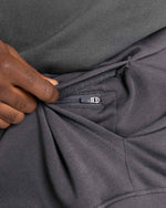 Sweatshirt Boxraw We Don't Play Boxing oversize mit Kapuze Grau-Rosa 