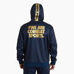 Sweatshirt Leone DNA mit Kapuze ABX721 Blau 