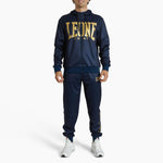 Sweatshirt Leone DNA mit Kapuze ABX721 Blau 