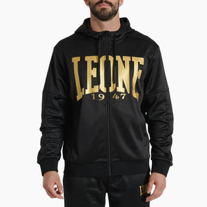 Sweatshirt Leone DNA mit Kapuze ABX721 Schwarz 