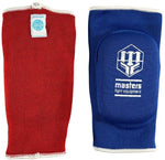 Ellenbogenschützer stretch reversible Masters WAKO rot blau