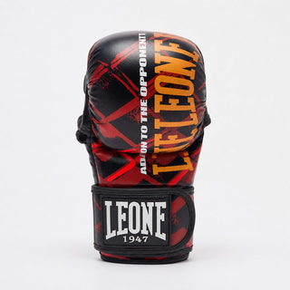 MMA-Handschuhe Leone MMA Cage GP123 Rot-Combat Arena
