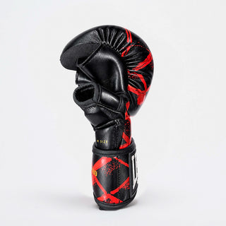 MMA-Handschuhe Leone MMA Cage GP123 Rot-Combat Arena