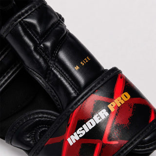 MMA-Handschuhe Leone MMA Cage GP123 Rot-Combat Arena