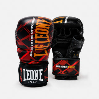MMA-Handschuhe Leone MMA Cage GP123 Rot-Combat Arena