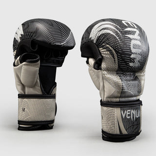 MMA-Handschuhe Venum Galactic 3.0 Beige-Schwarz-Combat Arena