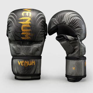 MMA-Handschuhe Venum Galactic 3.0 Schwarz-Gold-Combat Arena