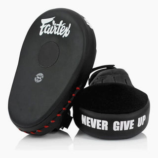 Boxpratzen Fairtex Maximierte FMV13 Schwarz-Combat Arena