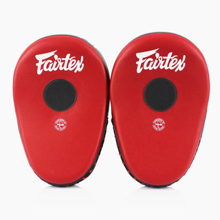 Boxpratzen Fairtex Maximiertes FMV13 Rot-Schwarz-Combat Arena