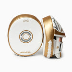 Boxpratzen Rival Professioneller Cloud RPM100C Weiß-Gold-Combat Arena
