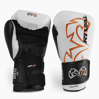 Boxsack-Handschuhe Rival RB11 Evolution Weiß-Combat Arena