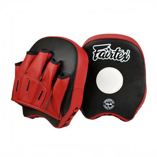 Boxpratzen Fairtex Kurz FMV14 Schwarz-Rot-Combat Arena