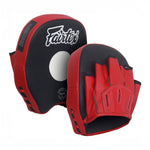 Boxpratzen Fairtex Kurz FMV14 Schwarz-Rot-Combat Arena