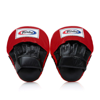 Boxpratzen Fairtex Ultimative Konturierte FMV9 Schwarz-Rot 