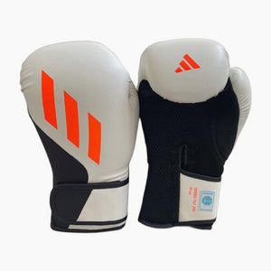 Boxhandschuhe Adidas Speed Tilt 200 WAKO 10 Oz Schwarz-weiß-rot 