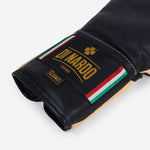 Boxhandschuhe Di Nardo mit Schnürsenkel 12 Oz Schwarz-Sand-Combat Arena