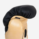 Boxhandschuhe Di Nardo mit Schnürsenkel 12 Oz Schwarz-Sand-Combat Arena