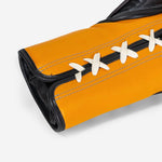 Boxhandschuhe Di Nardo mit Schnürsenkel 16 Oz Burgund-gelb-Combat Arena