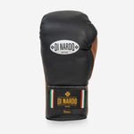 Boxhandschuhe Di Nardo mit Schnürsenkel 18 Oz Schwarz-braun-Combat Arena