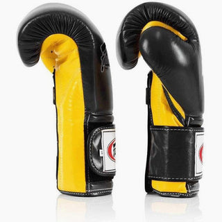 Boxhandschuhe Fairtex Mexican Stil BGV9 Schwarz-Gelb 