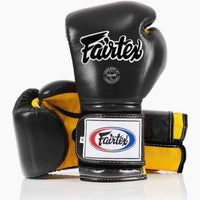 Boxhandschuhe Fairtex Mexican Stil BGV9 Schwarz-Gelb 