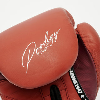 Boxhandschuhe Leone Prodigy GN117 Rot-Combat Arena