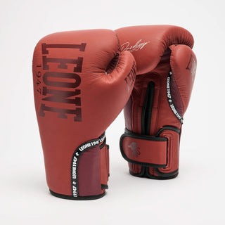 Boxhandschuhe Leone Prodigy GN117 Rot-Combat Arena