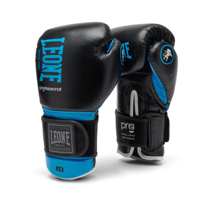 Boxhandschuhe Leone Professional 2 GN115C Blau 14 Oz 